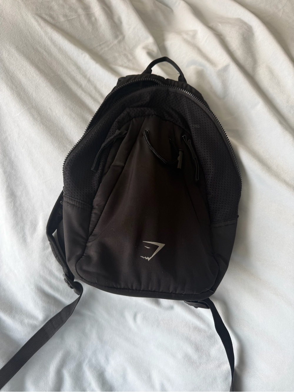 Gymshark Black Compact Everyday Backpack